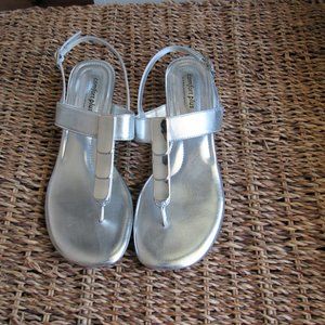 Women's Silver Wedges